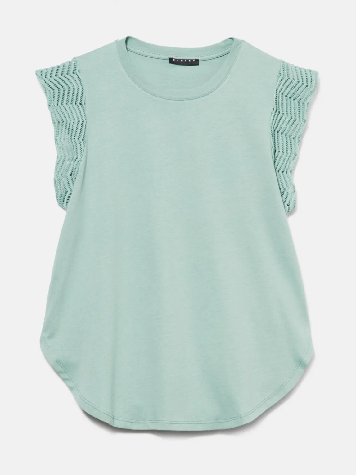 Women Sisley Tops & T-Shirts<Top With Crochet