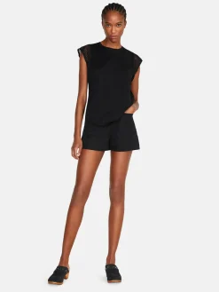 Women Sisley Tops & T-Shirts<Top With Crochet