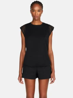 Women Sisley Tops & T-Shirts<Top With Crochet