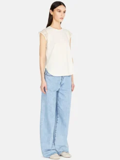 Women Sisley Tops & T-Shirts<Top With Crochet