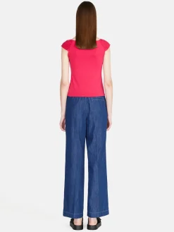 Women Sisley Tops & T-Shirts<Top With Exposed Shoulders
