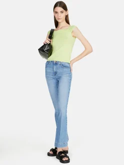 Women Sisley Tops & T-Shirts<Top With Exposed Shoulders