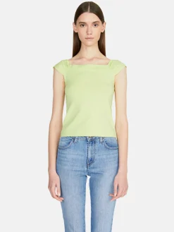 Women Sisley Tops & T-Shirts<Top With Exposed Shoulders