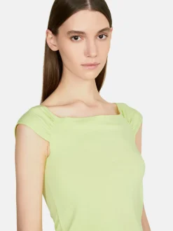 Women Sisley Tops & T-Shirts<Top With Exposed Shoulders
