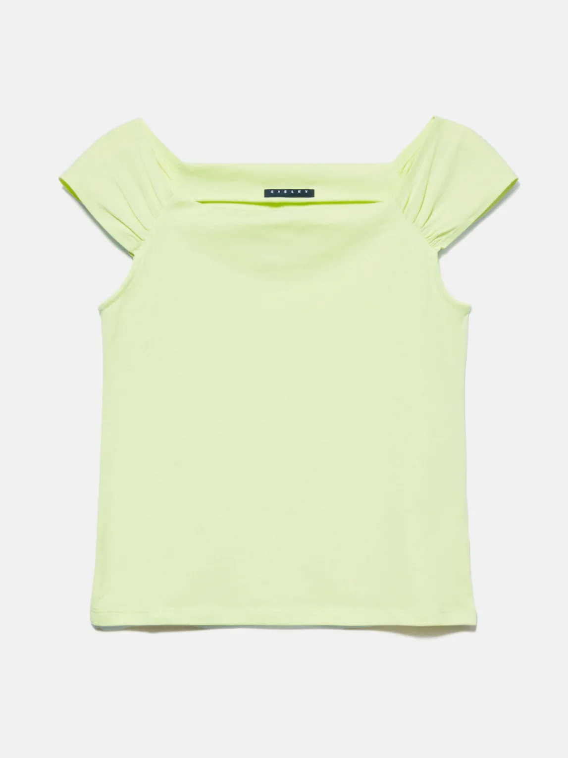 Women Sisley Tops & T-Shirts<Top With Exposed Shoulders