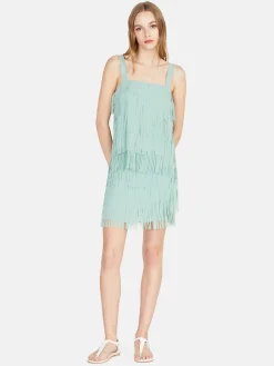 Women Sisley Tops & T-Shirts<Top With Fringe