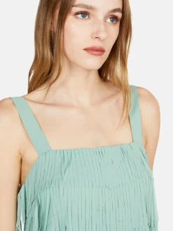 Women Sisley Tops & T-Shirts<Top With Fringe
