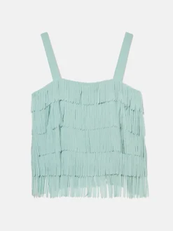 Women Sisley Tops & T-Shirts<Top With Fringe