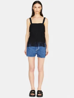 Women Sisley Tops & T-Shirts<Top With Fringe