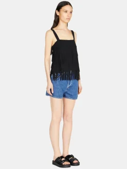 Women Sisley Tops & T-Shirts<Top With Fringe