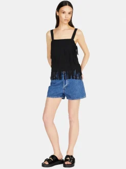 Women Sisley Tops & T-Shirts<Top With Fringe