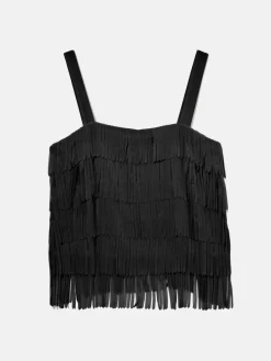 Women Sisley Tops & T-Shirts<Top With Fringe