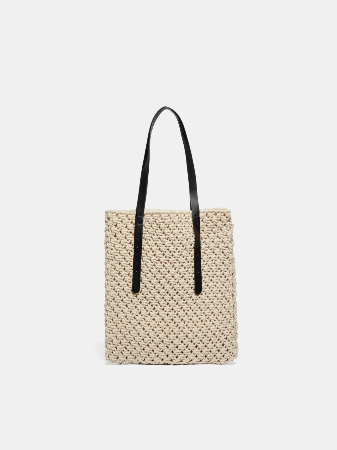 Women Sisley Bags<Tote Bag In Crochet