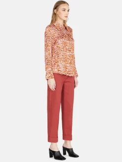 Women Sisley Trousers<Trousers With Cuffs