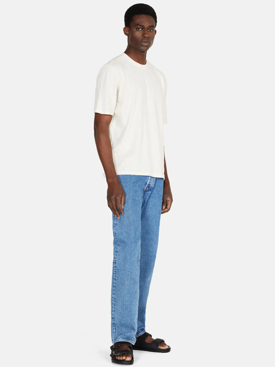 Men Sisley T-Shirts<T-Shirt In Linen Blend