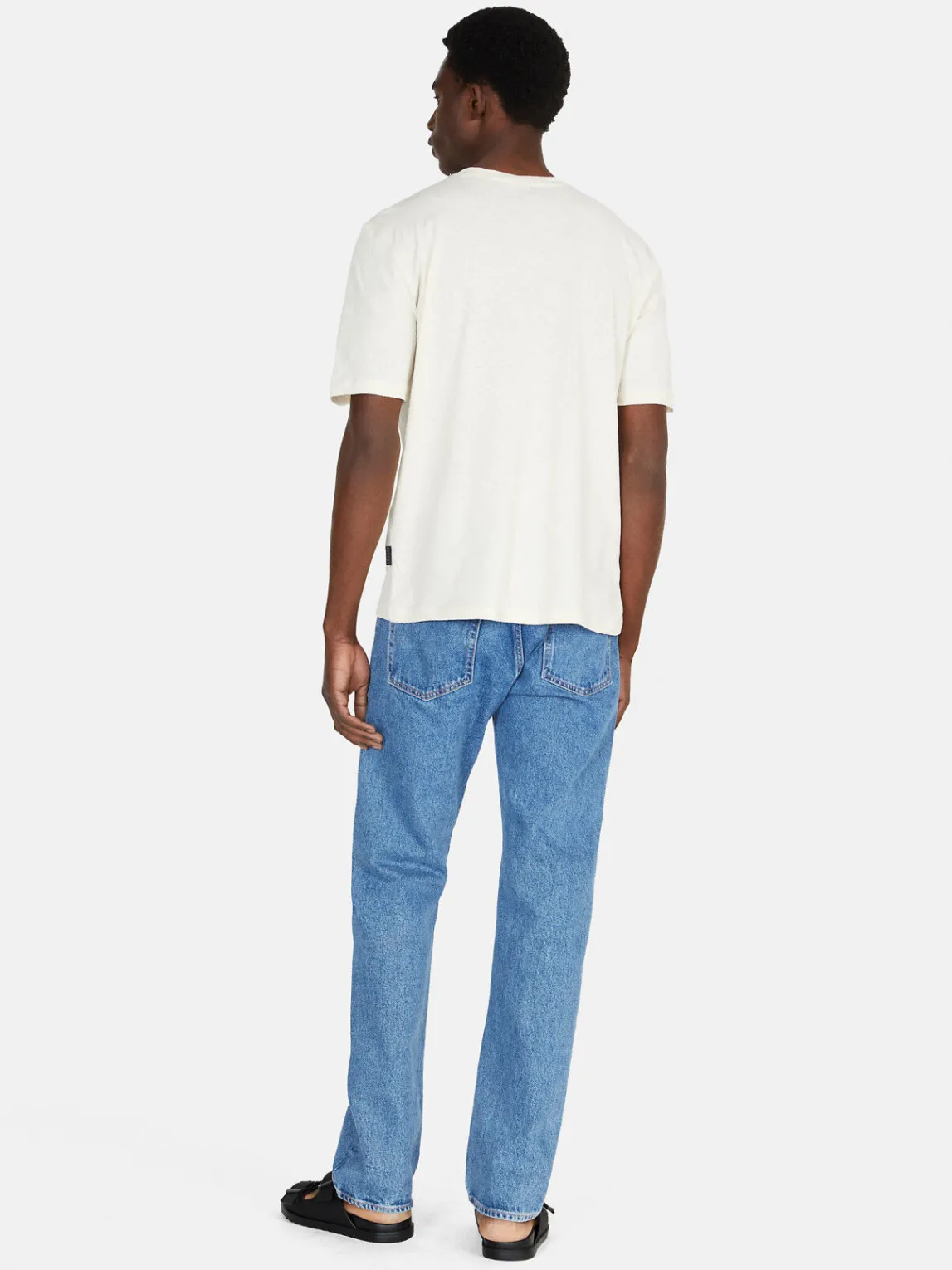 Men Sisley T-Shirts<T-Shirt In Linen Blend