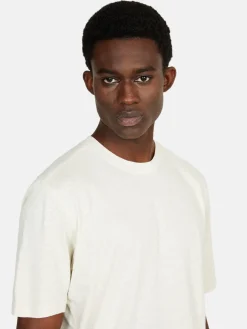 Men Sisley T-Shirts<T-Shirt In Linen Blend