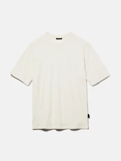 Men Sisley T-Shirts<T-Shirt In Linen Blend