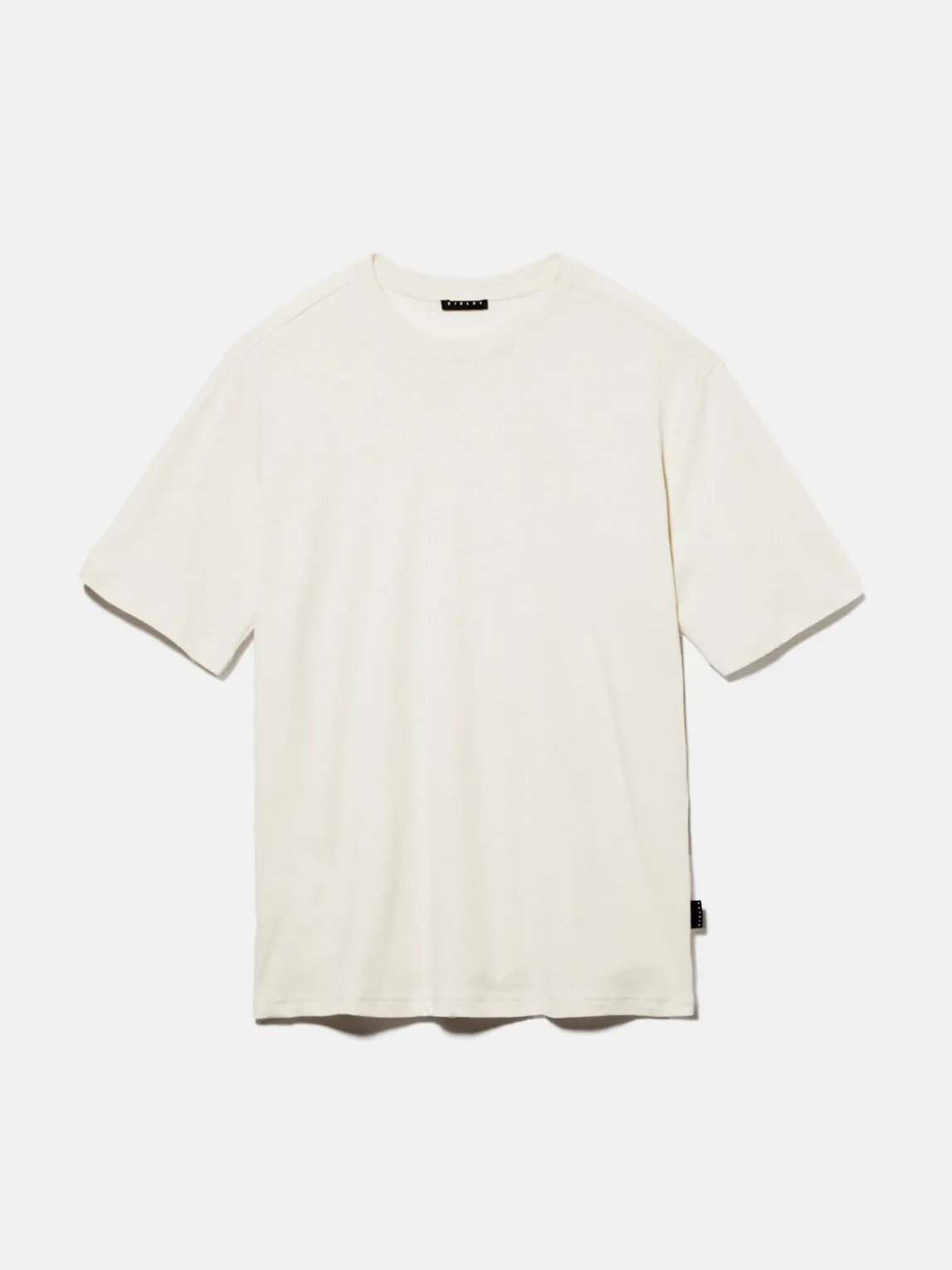 Men Sisley T-Shirts<T-Shirt In Linen Blend