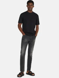 Men Sisley T-Shirts<T-Shirt In Linen Blend