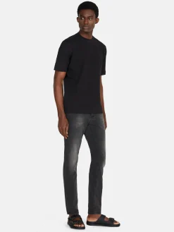 Men Sisley T-Shirts<T-Shirt In Linen Blend