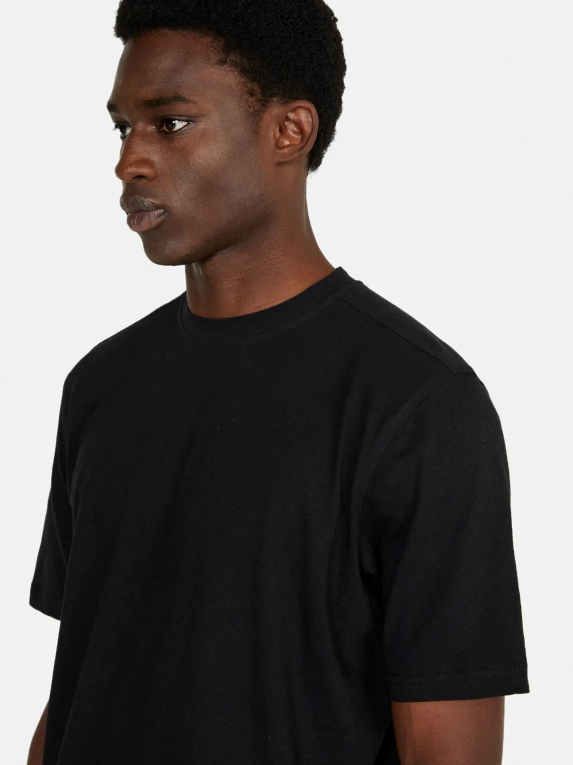 Men Sisley T-Shirts<T-Shirt In Linen Blend