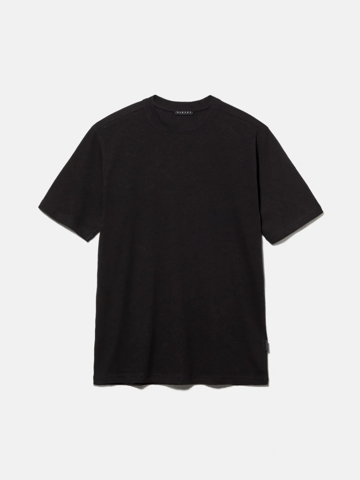 Men Sisley T-Shirts<T-Shirt In Linen Blend
