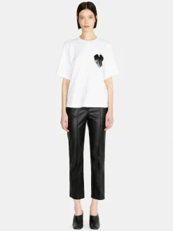 Women Sisley Tops & T-Shirts<T-Shirt In Recycled Cotton With Print
