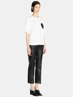 Women Sisley Tops & T-Shirts<T-Shirt In Recycled Cotton With Print
