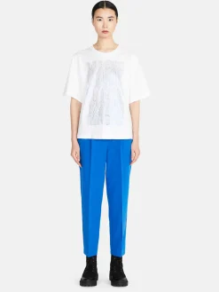 Women Sisley Tops & T-Shirts<T-Shirt In Recycled Cotton With Print