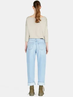 Women Sisley Tops & T-Shirts<T-Shirt With 3/4 Sleeves