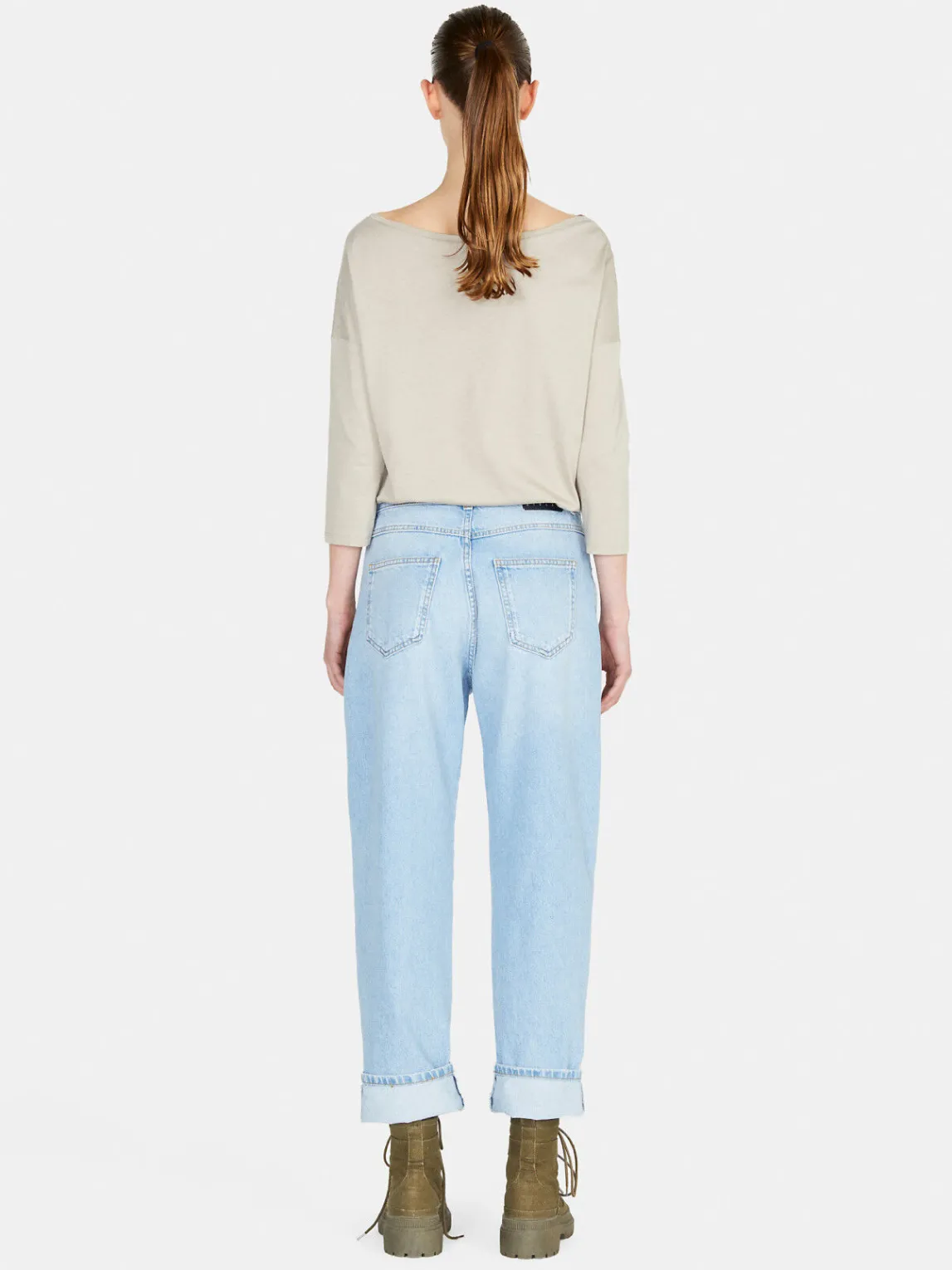 Women Sisley Tops & T-Shirts<T-Shirt With 3/4 Sleeves