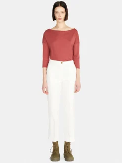 Women Sisley Tops & T-Shirts<T-Shirt With 3/4 Sleeves