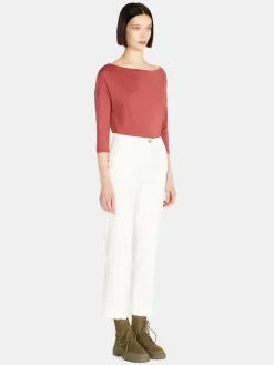 Women Sisley Tops & T-Shirts<T-Shirt With 3/4 Sleeves