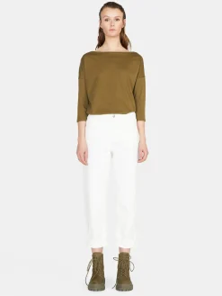 Women Sisley Tops & T-Shirts<T-Shirt With 3/4 Sleeves