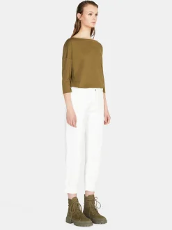 Women Sisley Tops & T-Shirts<T-Shirt With 3/4 Sleeves
