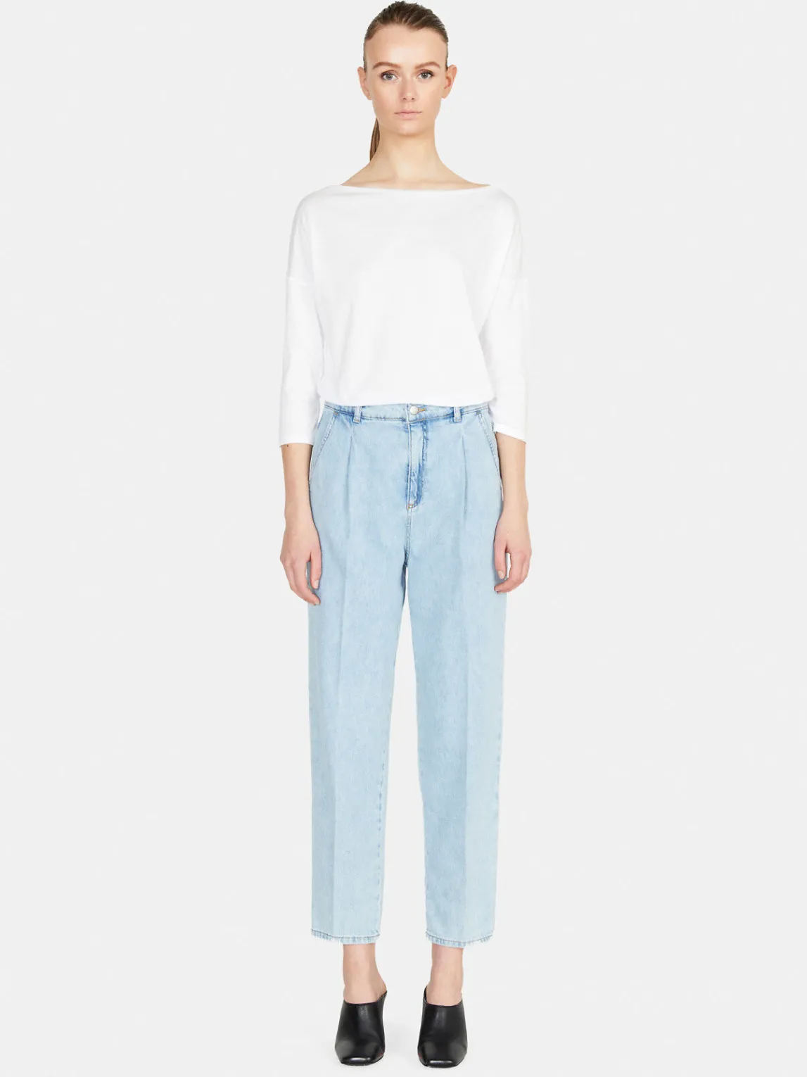 Women Sisley Tops & T-Shirts<T-Shirt With 3/4 Sleeves