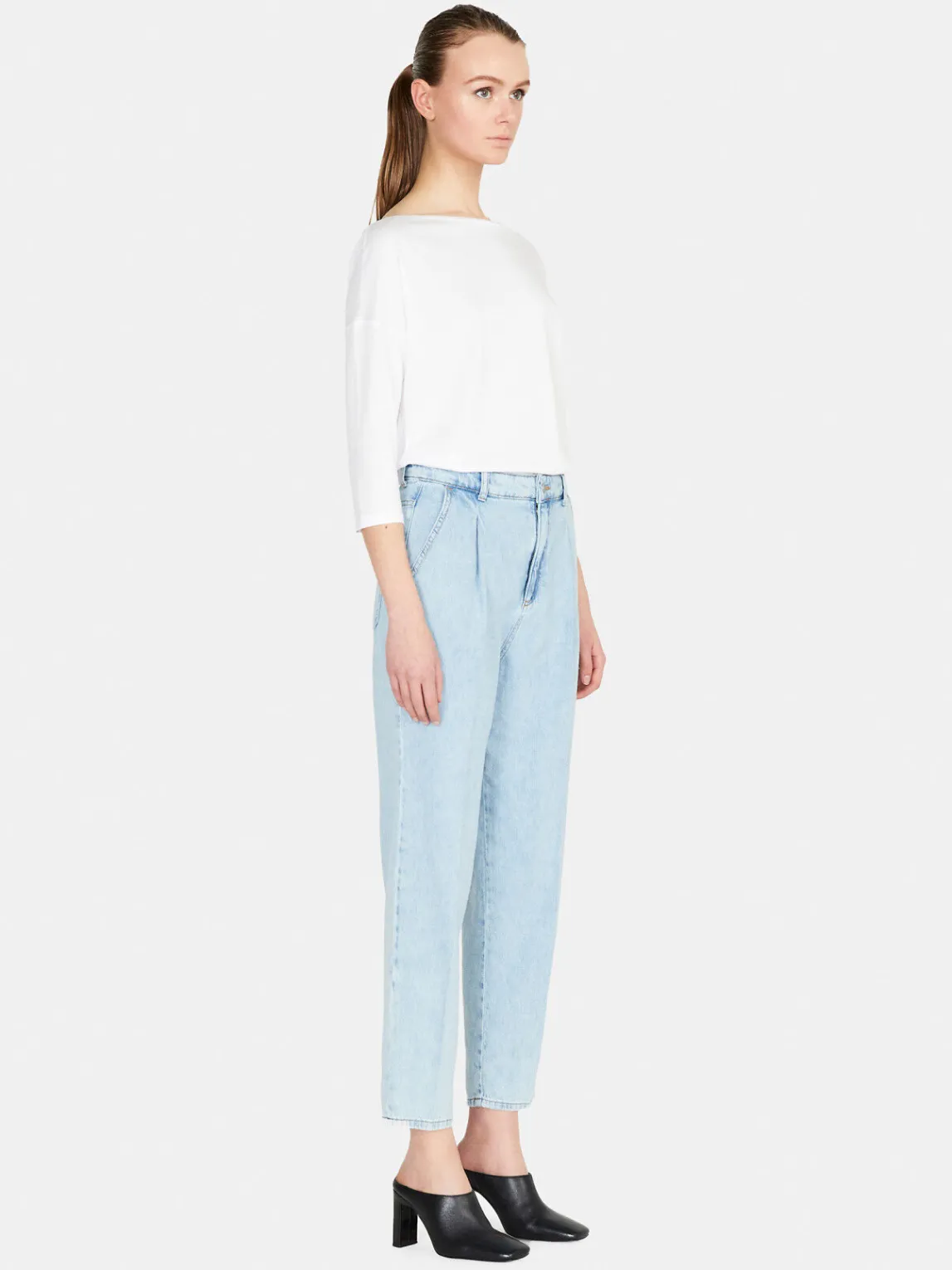 Women Sisley Tops & T-Shirts<T-Shirt With 3/4 Sleeves
