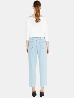 Women Sisley Tops & T-Shirts<T-Shirt With 3/4 Sleeves