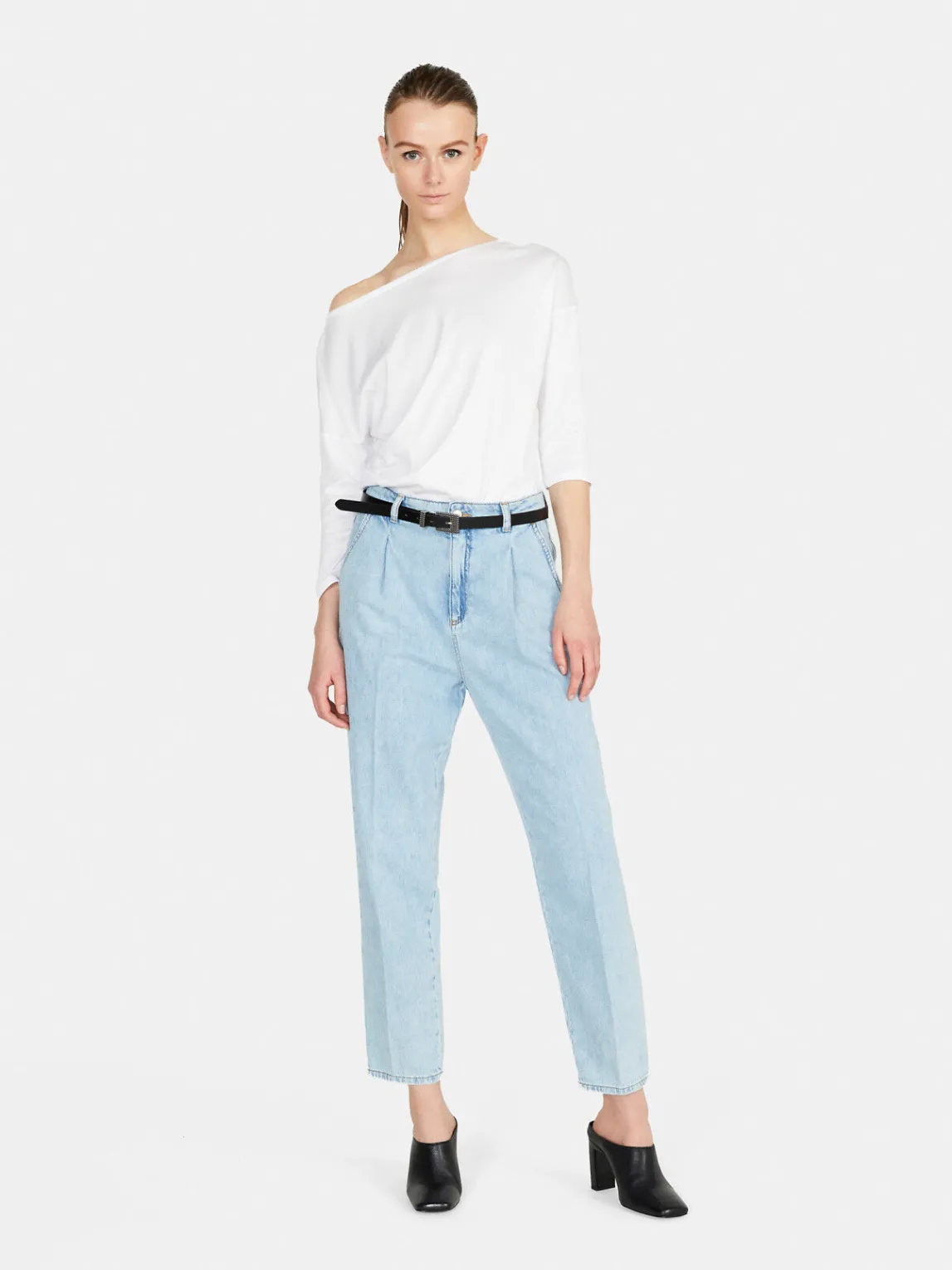 Women Sisley Tops & T-Shirts<T-Shirt With 3/4 Sleeves