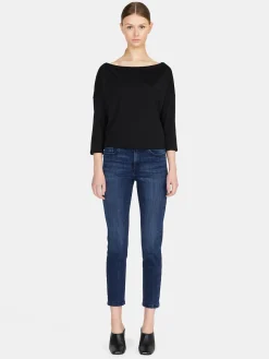 Women Sisley Tops & T-Shirts<T-Shirt With 3/4 Sleeves