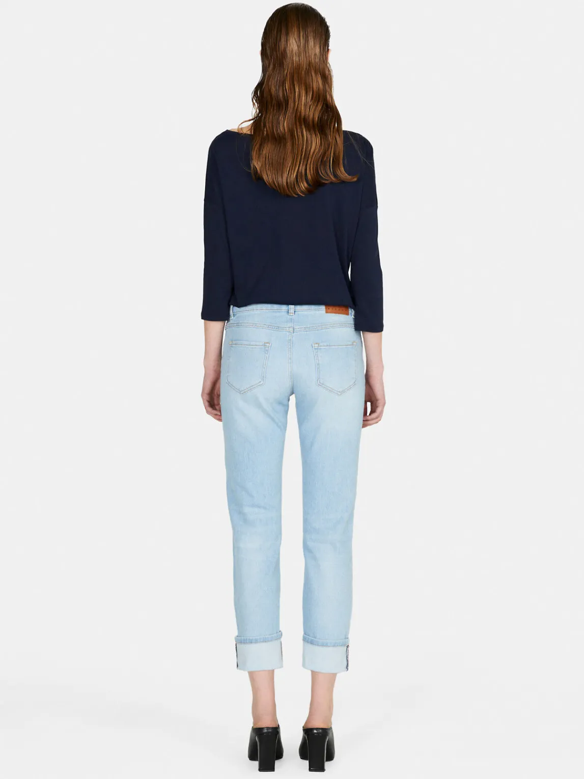 Women Sisley Tops & T-Shirts<T-Shirt With 3/4 Sleeves
