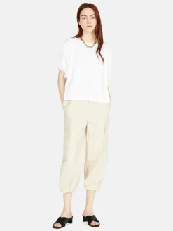 Women Sisley Tops & T-Shirts<T-Shirt With Balloon Sleeves