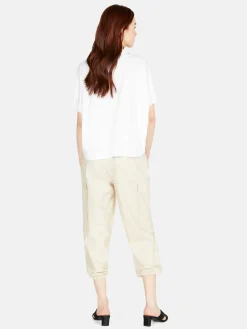 Women Sisley Tops & T-Shirts<T-Shirt With Balloon Sleeves
