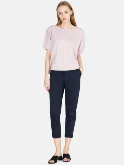 Women Sisley Tops & T-Shirts<T-Shirt With Balloon Sleeves