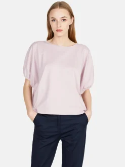 Women Sisley Tops & T-Shirts<T-Shirt With Balloon Sleeves