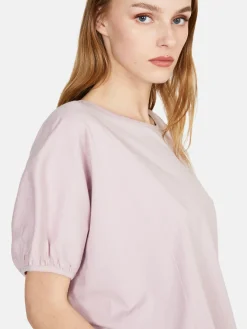 Women Sisley Tops & T-Shirts<T-Shirt With Balloon Sleeves