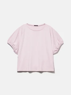Women Sisley Tops & T-Shirts<T-Shirt With Balloon Sleeves