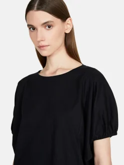 Women Sisley Tops & T-Shirts<T-Shirt With Balloon Sleeves