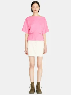 Women Sisley Tops & T-Shirts<T-Shirt With Basque
